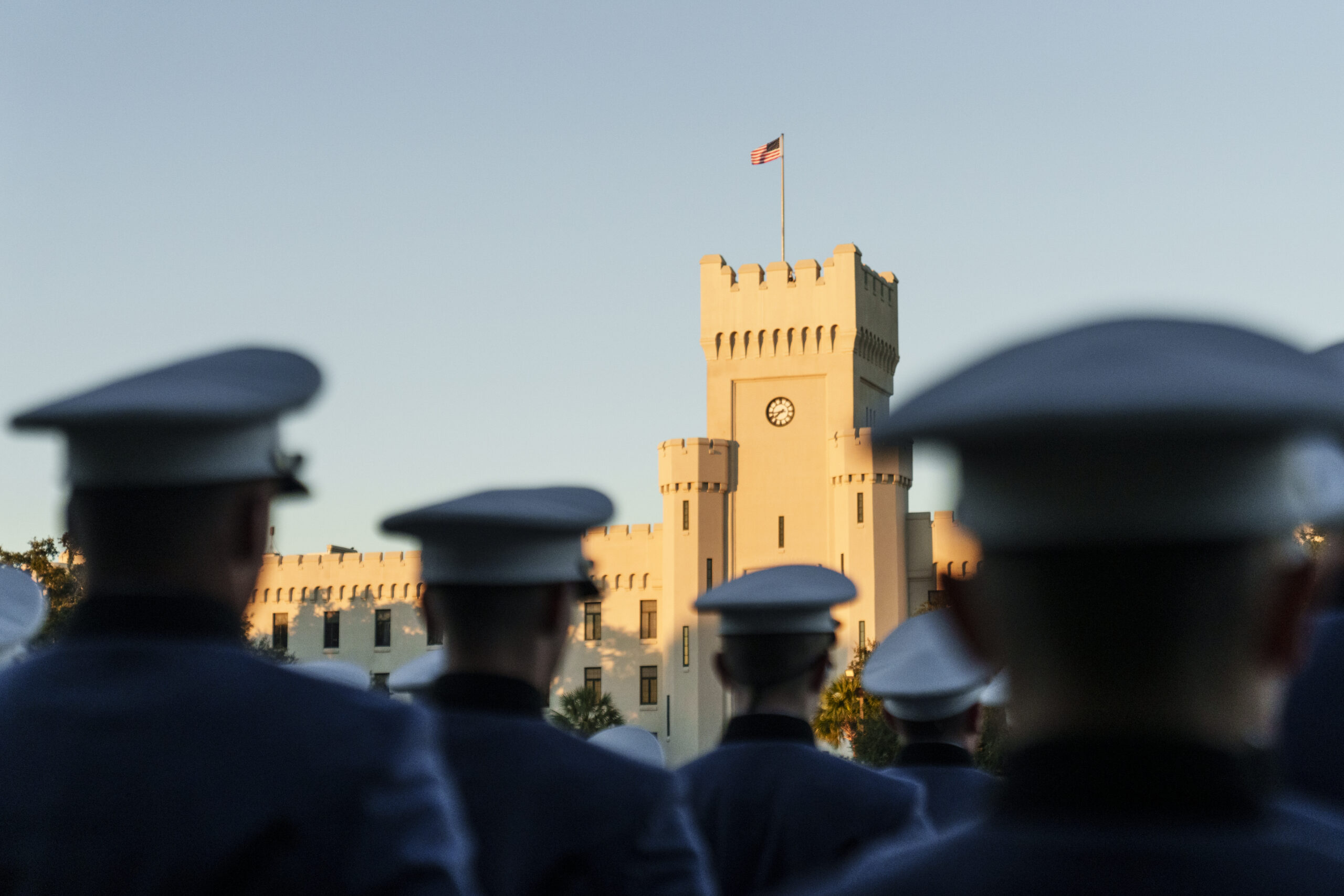 The Citadel Army ROTC cadets experience Military Barracks life.