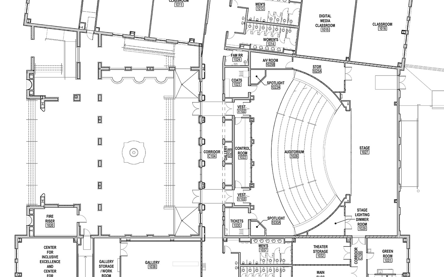 Floor Plans - Capers Hall