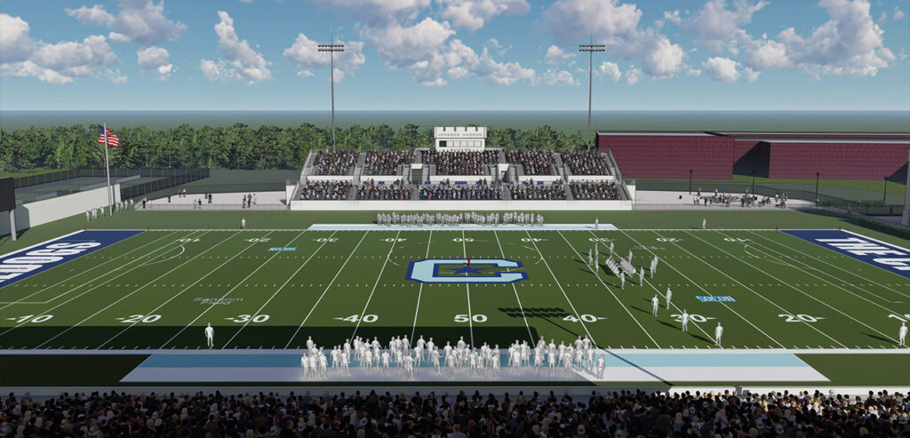 Johnson Hagood Stadium East Side Stands Project