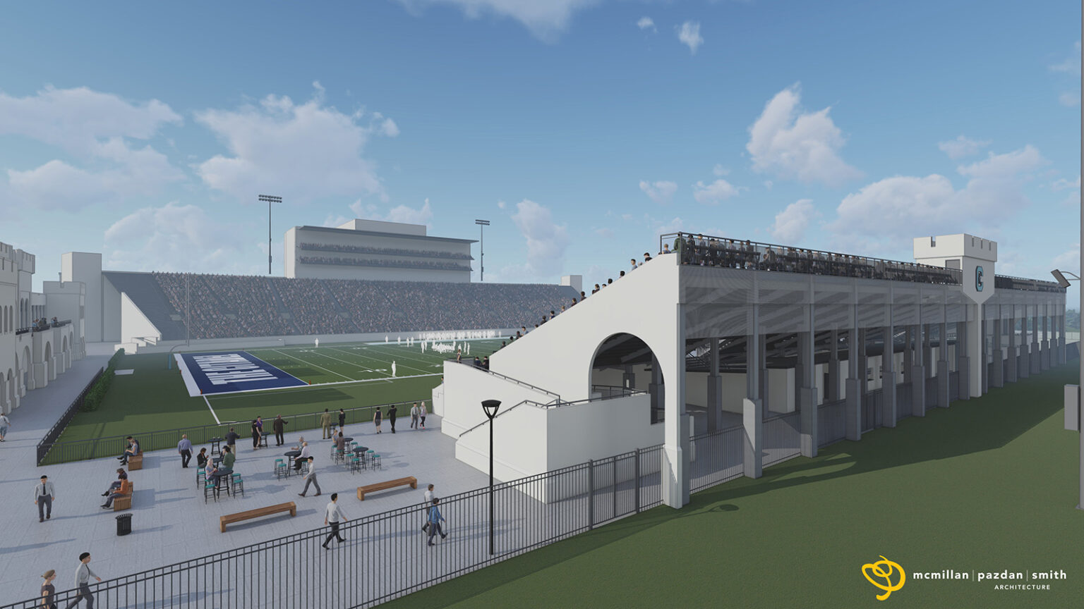 Johnson Hagood Stadium East Side Stands Project