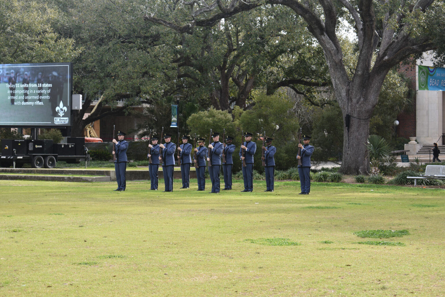 tulane mardi gras drill meet