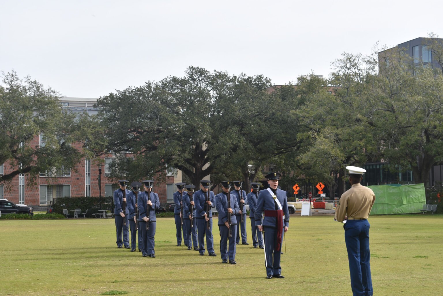 Tulane 2024 - Rifle Legion Drill Team