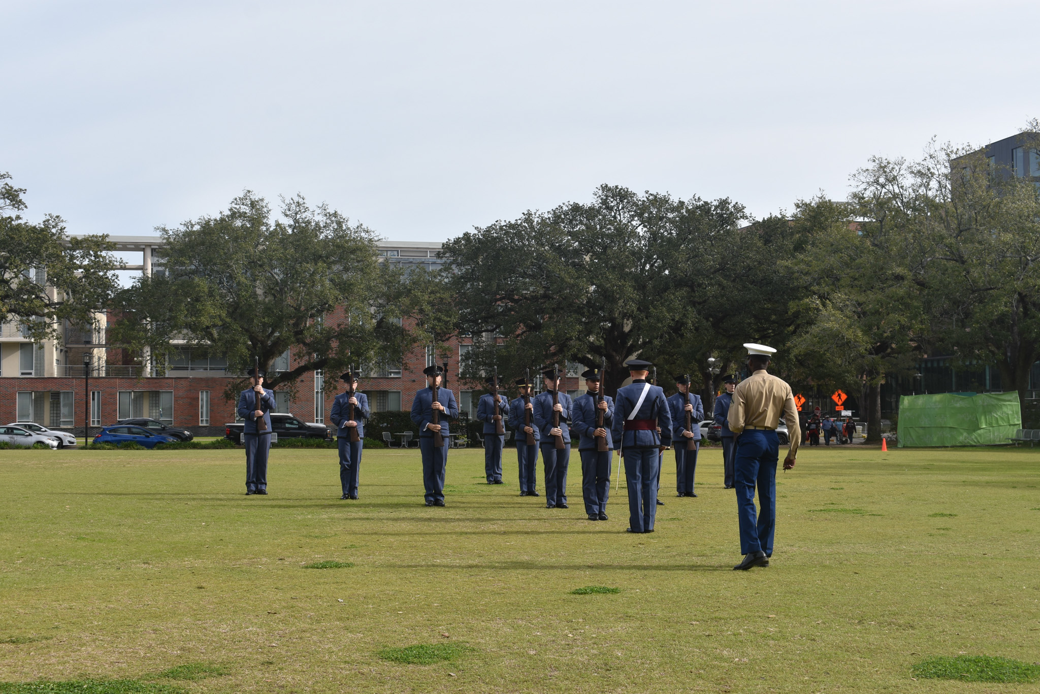 Tulane 2024 - Rifle Legion Drill Team