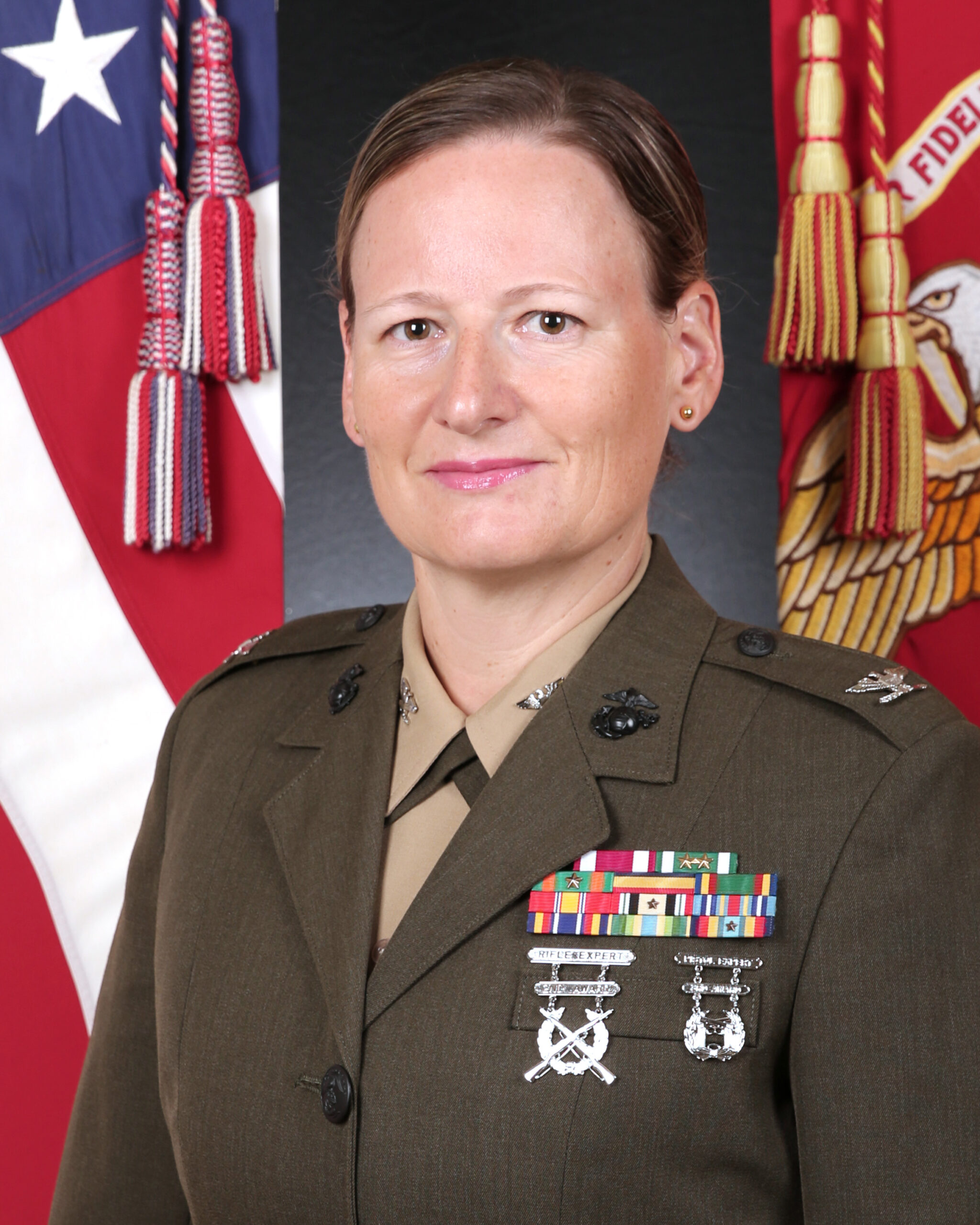 Col Petra Seipel, USMC